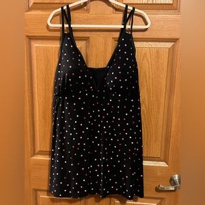 Trimshaper Plus size Sexy swim dress